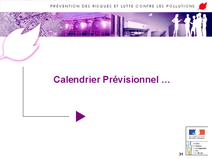 Calendrier Prévisionnel … 31 