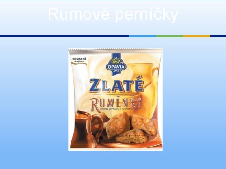 Rumové perníčky 