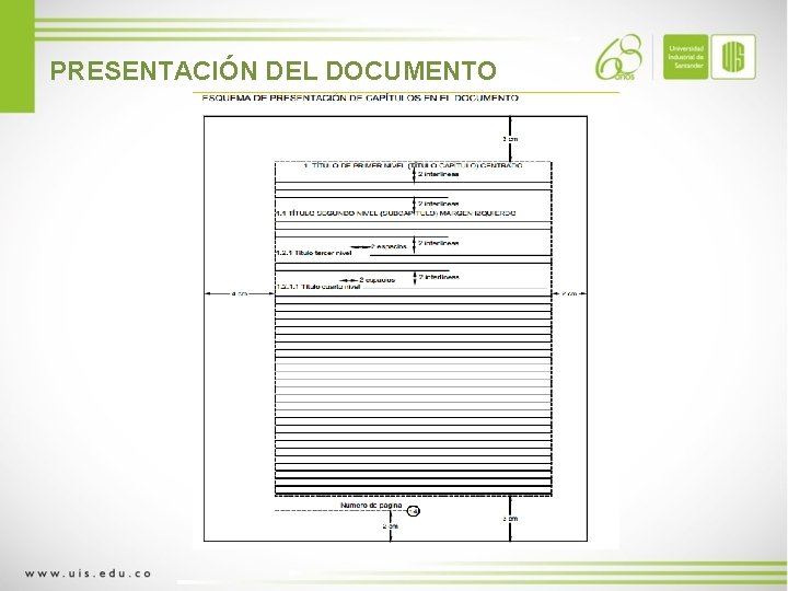 PRESENTACIÓN DEL DOCUMENTO 