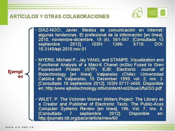 ARTÍCULOS Y OTRAS COLABORACIONES • DÍAZ-NOCI, Javier. Medios de comunicación en Internet: algunas tendencias.