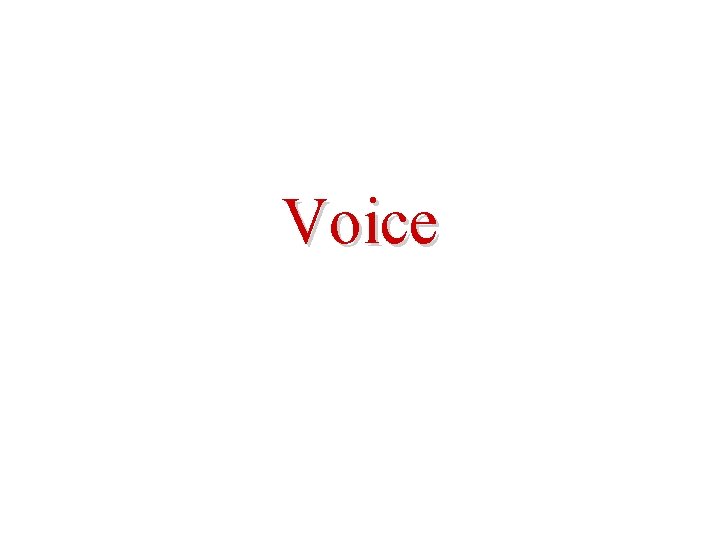 Voice 