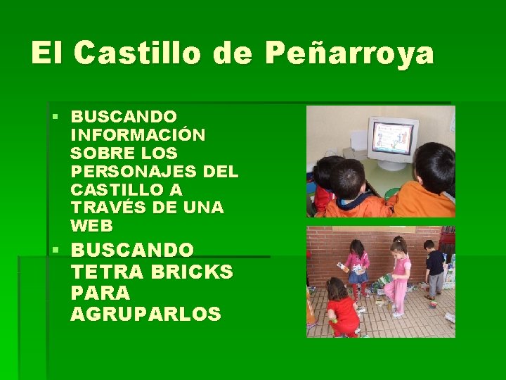 El Castillo de Peñarroya § BUSCANDO INFORMACIÓN SOBRE LOS PERSONAJES DEL CASTILLO A TRAVÉS