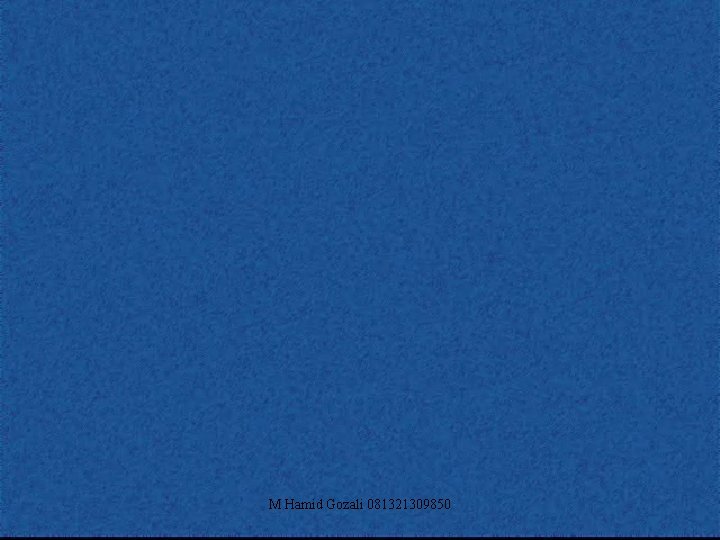 M Hamid Gozali 081321309850 