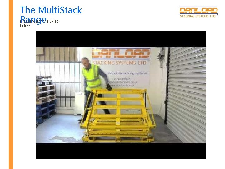 The Multi. Stack Range Please watch the video below 
