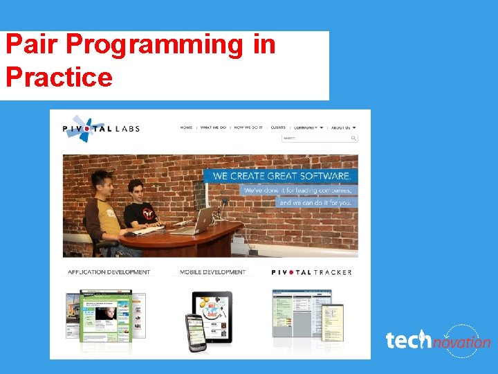 Pair Programming in Practice 