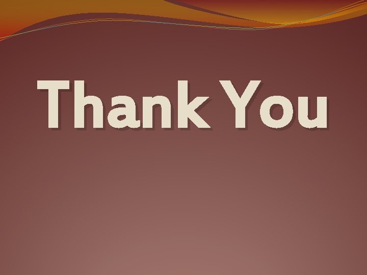 Thank You 
