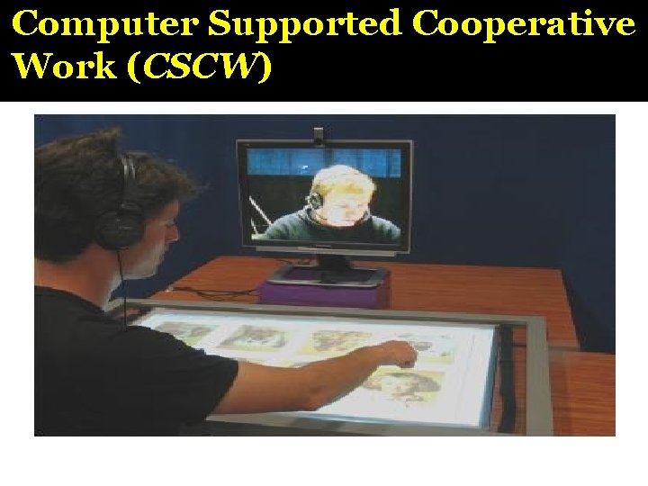 Computer Supported Cooperative Work (CSCW) 