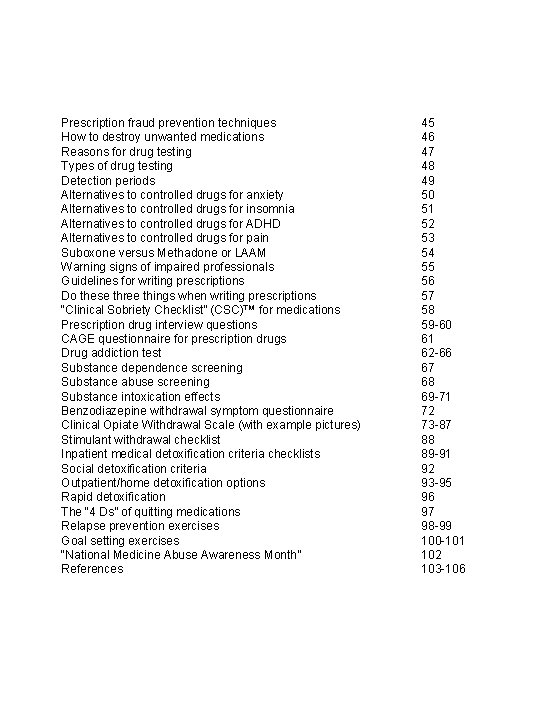  Prescription fraud prevention techniques How to destroy unwanted medications Reasons for drug testing