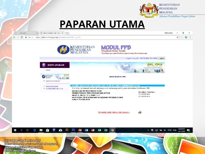 PAPARAN UTAMA 