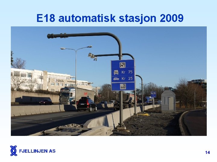 E 18 automatisk stasjon 2009 14 