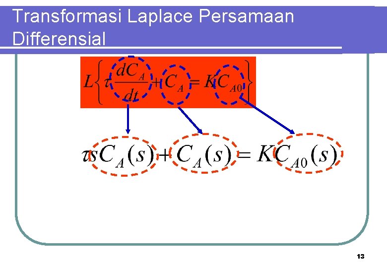 Transformasi Laplace Persamaan Differensial 13 