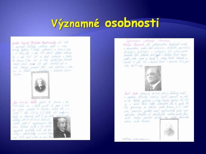 Významné osobnosti 