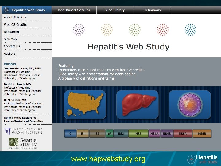 www. hepwebstudy. org Hepatitis web study 