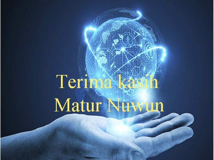 Terima kasih Matur Nuwun 