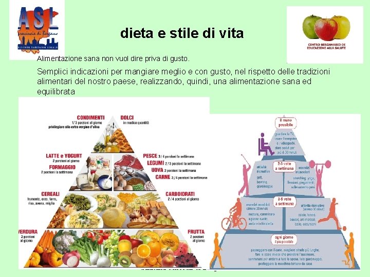 dieta e stile di vita Alimentazione sana non vuol dire priva di gusto. Semplici