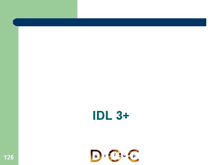 IDL 3+ 126 