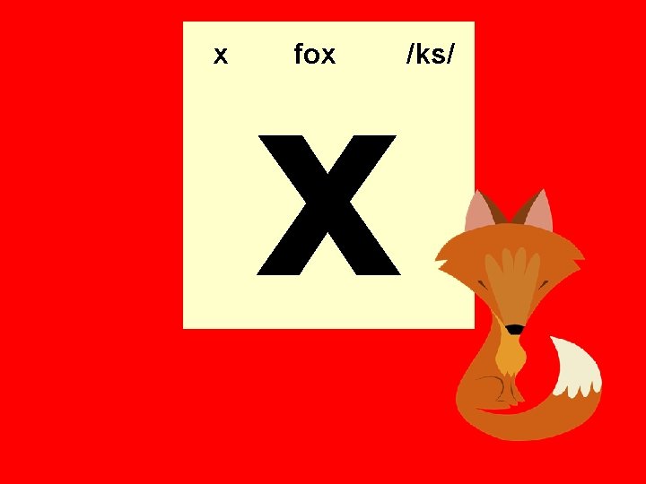 x x fox /ks/ 