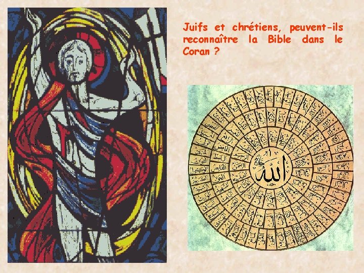 Juifs et chrétiens, peuvent-ils reconnaître la Bible dans le Coran ? 