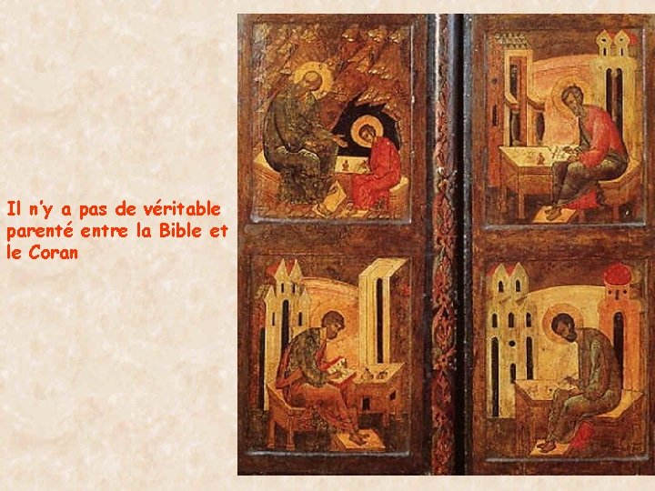 Il n’y a pas de véritable parenté entre la Bible et le Coran 