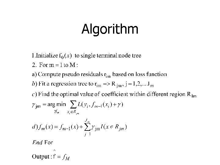 Algorithm 