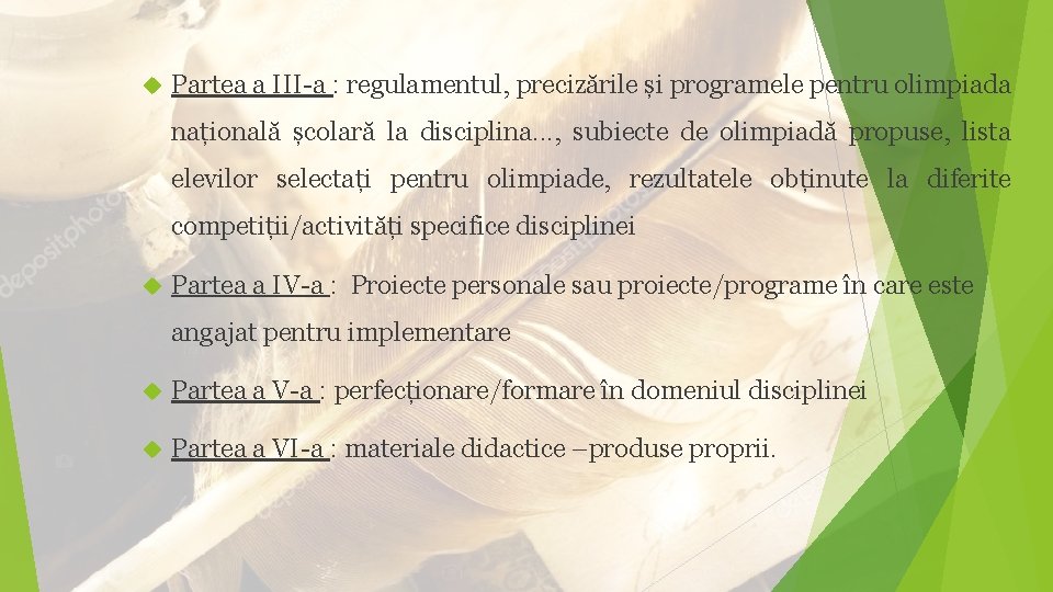 Partea a III-a : regulamentul, precizările și programele pentru olimpiada națională școlară la Partea a III-a : regulamentul, precizările și programele pentru olimpiada națională școlară la