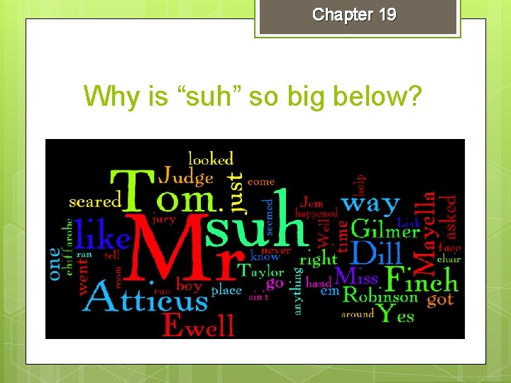 Chapter 19 Why is “suh” so big below? 