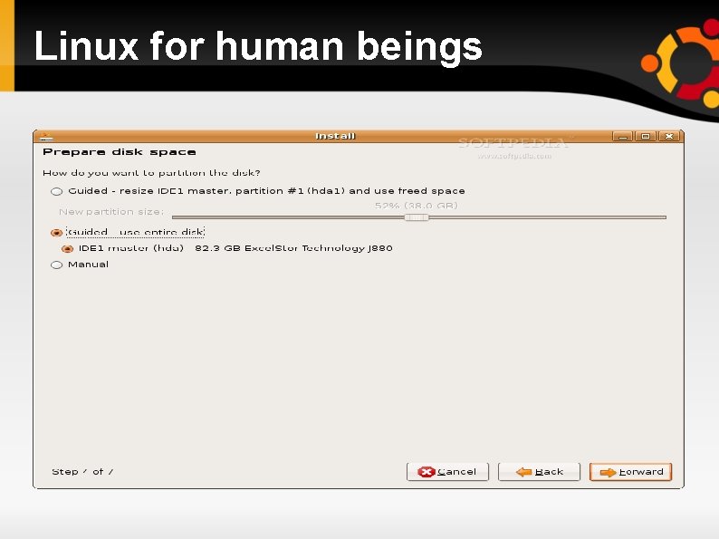 Linux for human beings 