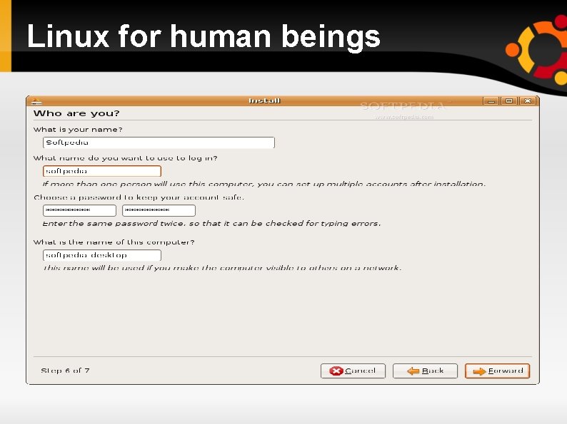 Linux for human beings 