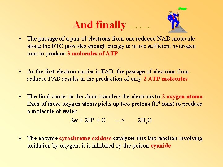 And finally …. . • The passage of a pair of electrons from one And finally …. . • The passage of a pair of electrons from one