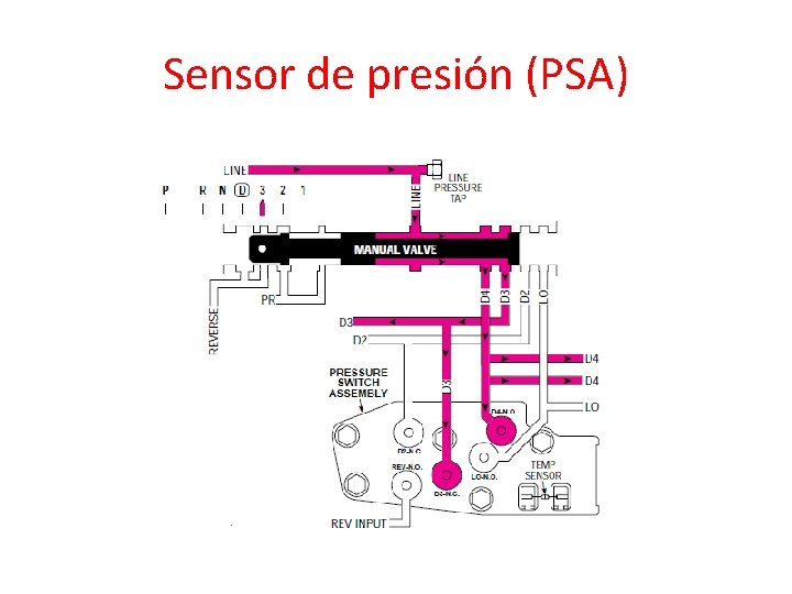 Sensor de presión (PSA) 