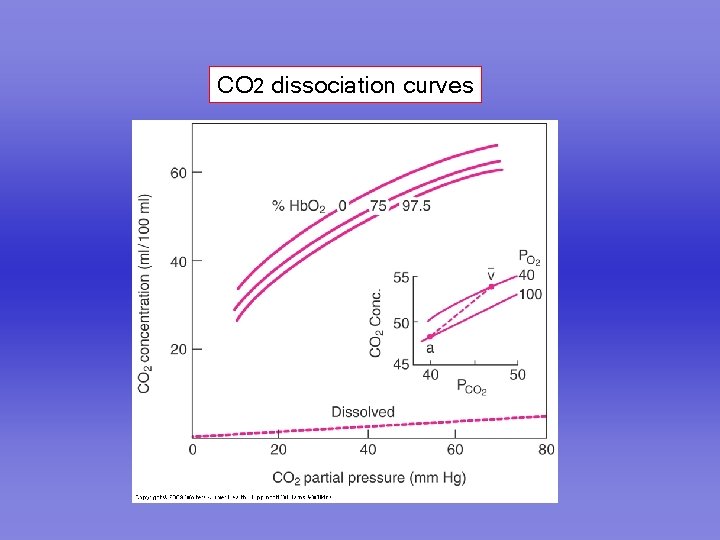 CO 2 dissociation curves 