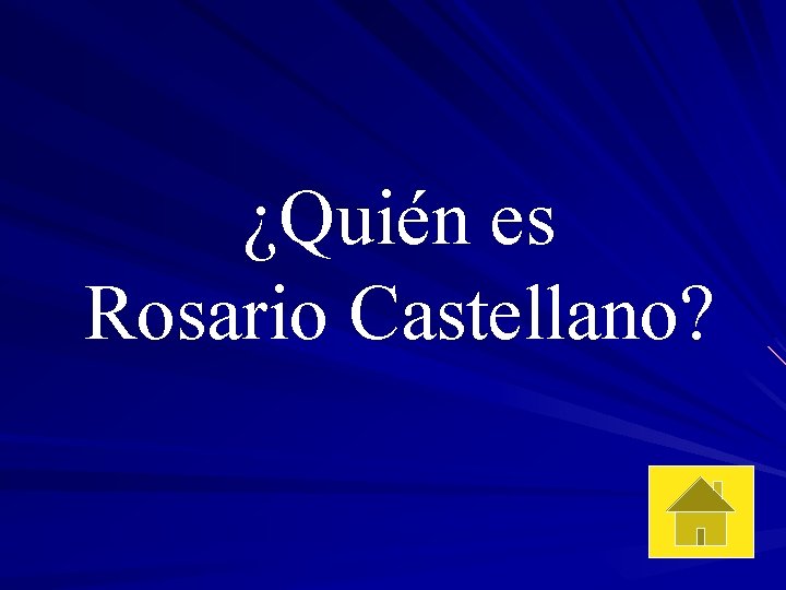 ¿Quién es Rosario Castellano? 