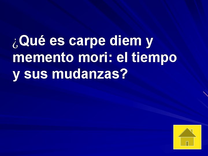 ¿Qué es carpe diem y memento mori: el tiempo y sus mudanzas? 