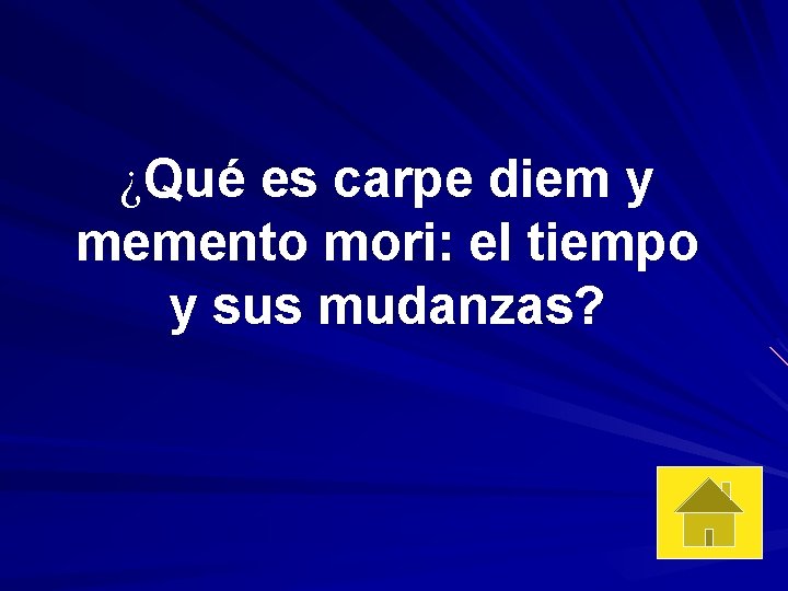 ¿Qué es carpe diem y memento mori: el tiempo y sus mudanzas? 