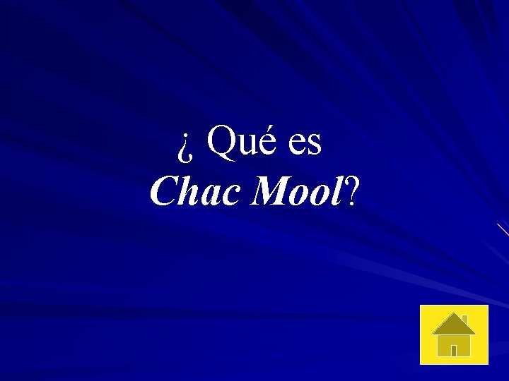 ¿ Qué es Chac Mool? 