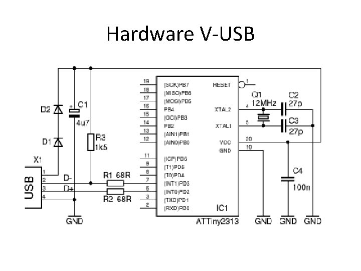 Hardware V-USB 