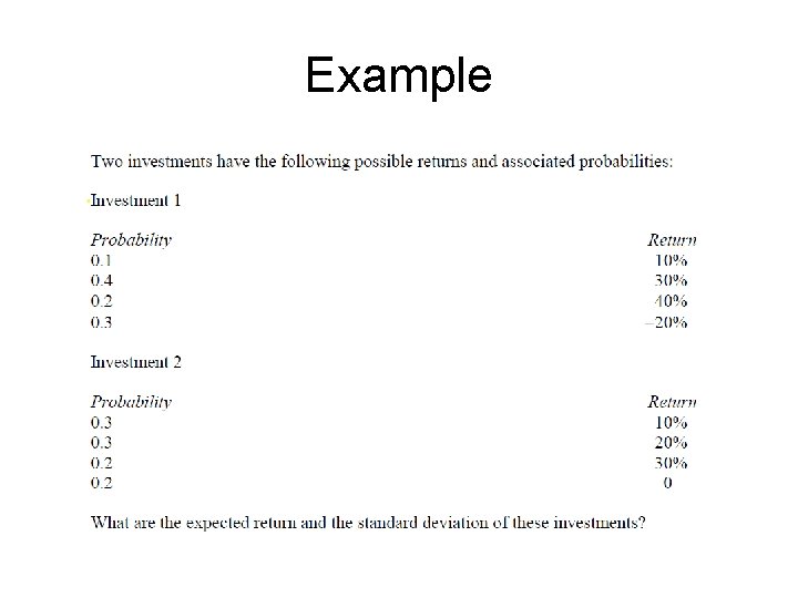 Example 