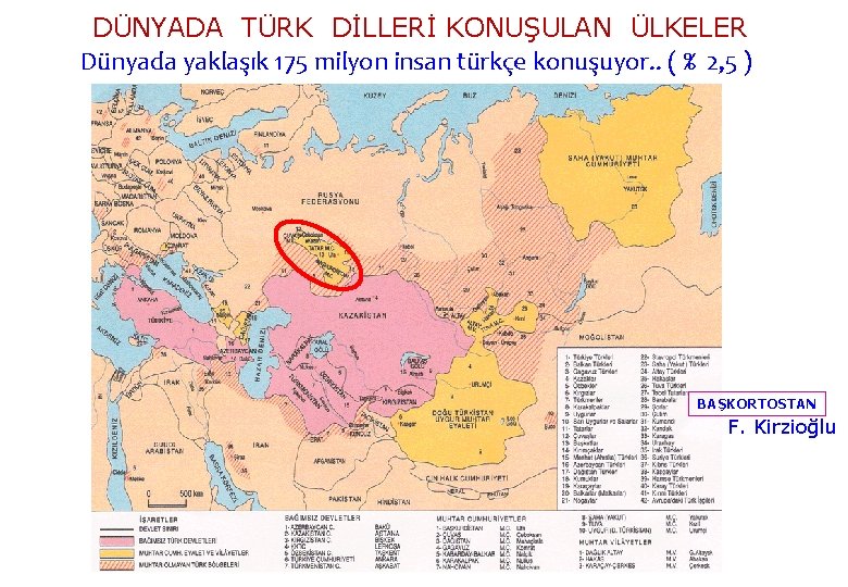 DÜNYADA TÜRK DİLLERİ KONUŞULAN ÜLKELER Dünyada yaklaşık 175 milyon insan türkçe konuşuyor. . (