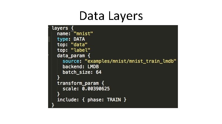 Data Layers 