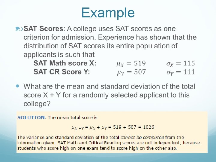 Example 