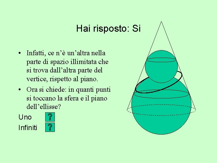 Hai risposto: Si • Infatti, ce n’è un’altra nella parte di spazio illimitata che