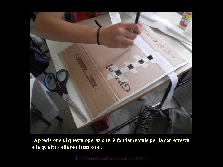 La precisione di questa operazione è fondamentale per la correttezza e la qualità della