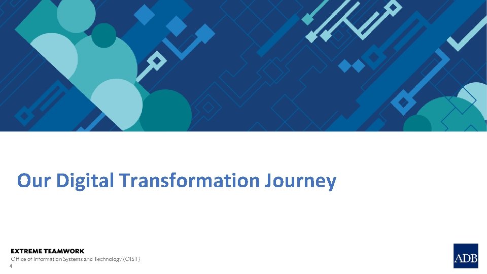Our Digital Transformation Journey 4 