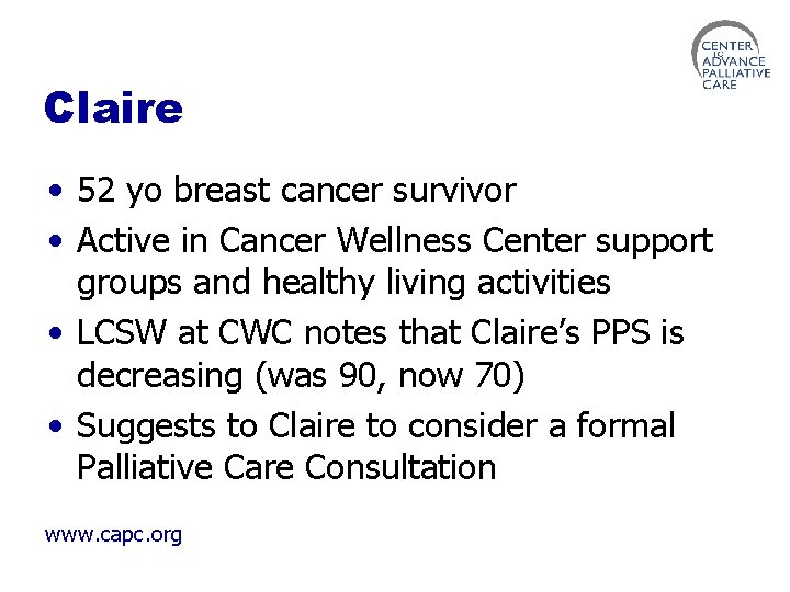 Claire • 52 yo breast cancer survivor • Active in Cancer Wellness Center support