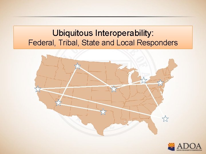 Ubiquitous Interoperability: Federal, Tribal, State and Local Responders 