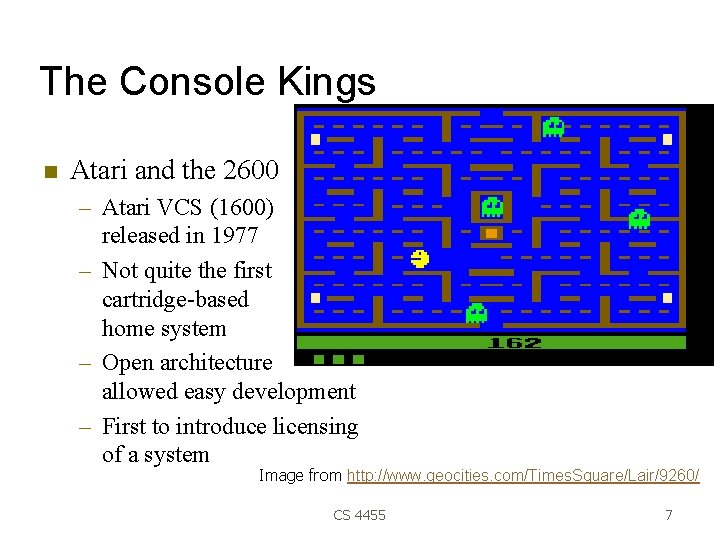 The Console Kings Atari and the 2600 – Atari VCS (1600) released in 1977