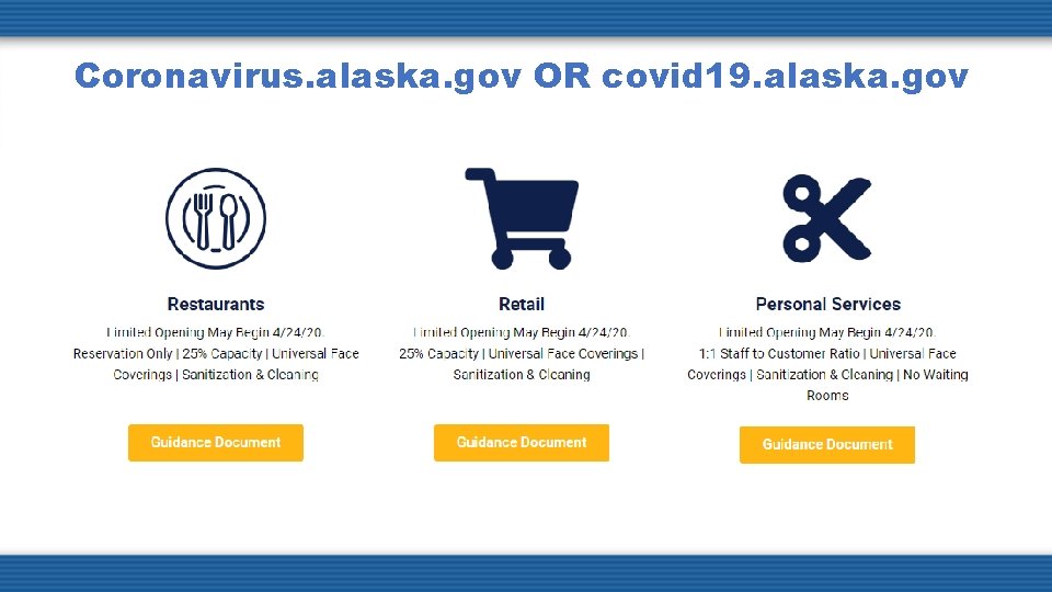 Coronavirus. alaska. gov OR covid 19. alaska. gov 