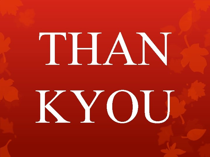 THAN KYOU 