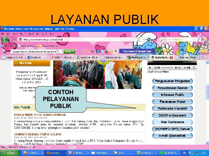 LAYANAN PUBLIK CONTOH PELAYANAN PUBLIK 