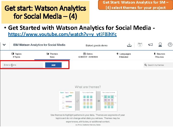 Get start: Watson Analytics for Social Media – (4) Get Start: Watson Analytics for